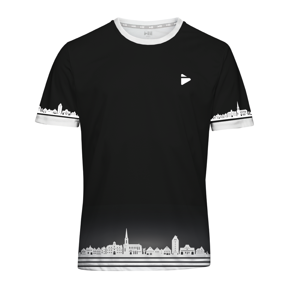 Sonderedition Allroundsportshirt Buxtehude Skyline