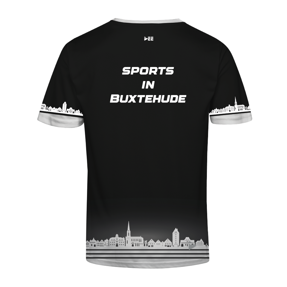 Sonderedition Allroundsportshirt Buxtehude Skyline