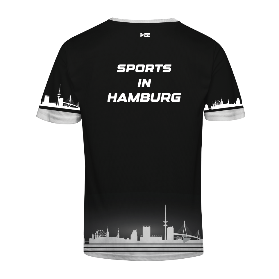 Sonderedition Allroundsportshirt Hamburg Skyline